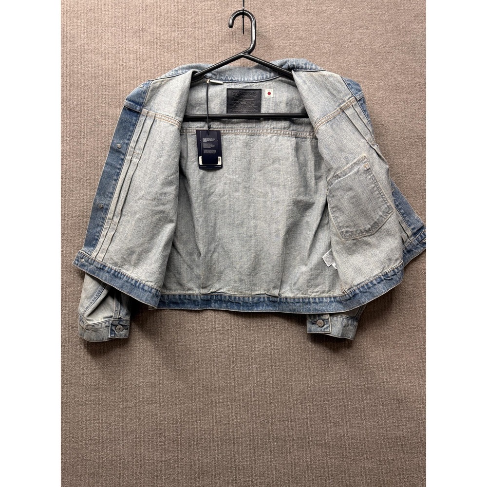 Levis Jacket Mens Small Blue Made In Japan Denim Trucker Bomber Type 1 - Picture 3 of 11